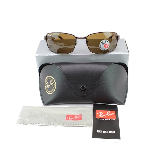 Ray-Ban Sunglasses Crystal Brown Polarized Lens main image 4